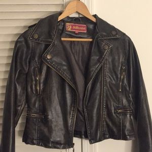 Kids leather jacket